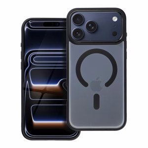 Чехол для iPhone 17 PRO MAX Matte Mag Cover совместимый с MagSafe чёрный