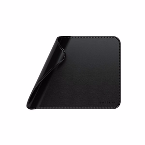 SATECHI vegan leather pelės kilimėlis ST-LMPK juodas
