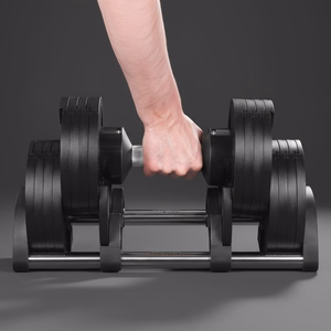 REBEL ACTIVE automatinis ketaus hantelis, 36 kg, 2 kg žingsniai
