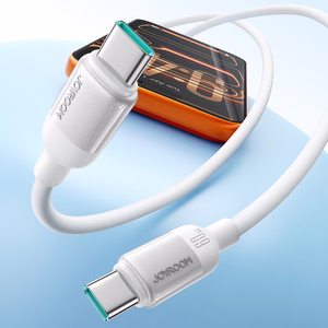 Joyroom S-A62 Lively Series 60W USB-C - USB-C кабель 1.2m - белый