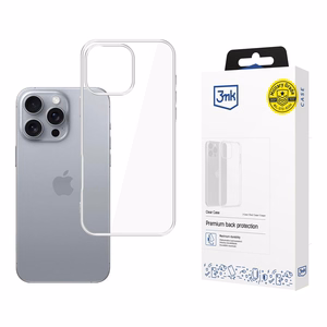 Чехол 3mk Clear Case 1,2mm Apple iPhone 16 Pro Max