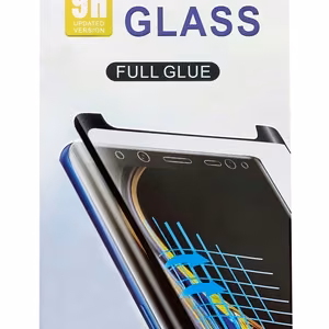 Tempered glass 9D Curved Full Glue for Xiaomi Redmi Note 14 Pro Plus 5G black