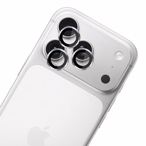 Apsauginis stikliukas kamerai 3mk Lens Pro Apple iPhone 17 Pro/17 Pro Max sidabrinis