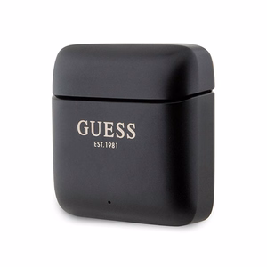 Guess Bluetooth headphones GUTWSSU20ALEGK TWS + charge station black Printed Logo