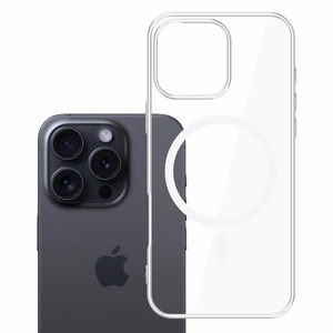 Dėklas 3mk Clear MagCase Apple iPhone 16 Pro Max