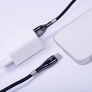 Forever Sleek кабель USB - USB-C 1,0 m 3A чёрный