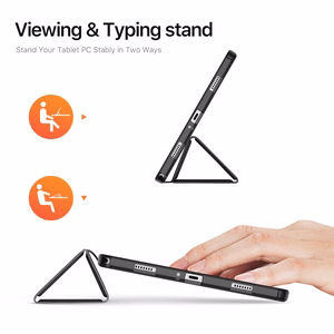 Чехол Dux Ducis Domo для Samsung X210 X215 X216 Tab A9 Plus 11.0 X230 X235 X236 Tab A11 Plus 11.0 чёрный