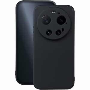 Силиконовый чехол для Xiaomi 17 Ultra чёрный