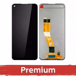 Ekranas skirtas Samsung A115 A11 juodas OEM