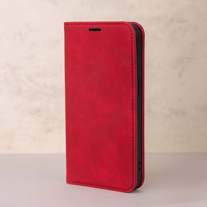Smart Suede dėklas, skirtas Google Pixel 11 / 11 Pro, raudonas