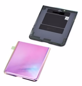 Нижняя задняя крышка для Samsung Galaxy Z Flip F700 зеркально-фиолетовый Оригинал (б/у Grade A)
