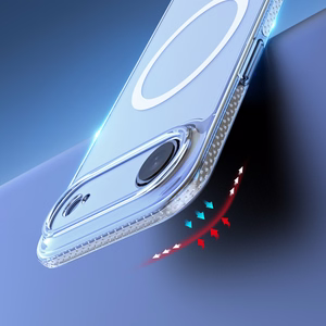 Dėklas Dux Ducis Clin Magsafe Apple iPhone Air skaidrus