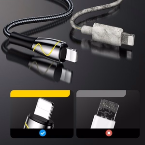 USB kabelis Lightning Joyroom S-1230K6 2.4A 1.2m (juodas)
