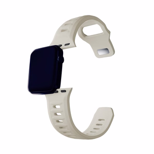 Силиконовый ремешок 3mk для Apple Watch, 38/40/41/42 mm, Nude, малый размер