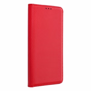 SMART CASE knygos tipo dėklas telefonui MOTOROLA E22 / E22i raudonas