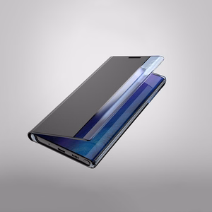 New Sleep Case для Xiaomi Redmi Note 12 Pro+ чехол с откидной подставкой синий