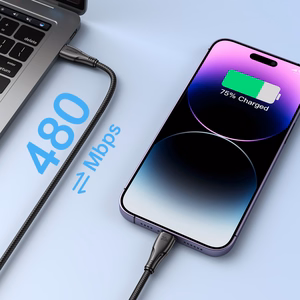 Joyroom Surpass Series A11 Lightning / USB-C 20W 1.2 m kabelis - juodas