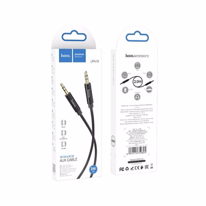 AUX laidas Jack 3,5 mm į Jack 3,5 mm Hoco 2 m UPA19 juodas