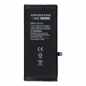 AmpSentrix Basic аккумулятор для iPhone 11 (повышенной емкости 3550 mAh)