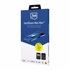 Matinis grūdintas stiklas 3mk HardGlass Matt Max Apple iPhone X/XS/11 Pro