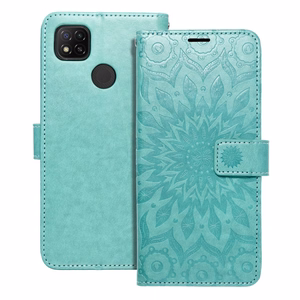 Flip case for Xiaomi Redmi 9C / 9C NFC Mezzo Book mandala green