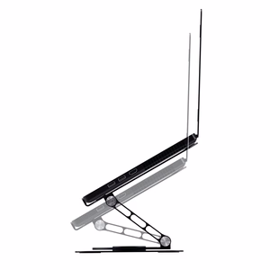 Trust Zeff Metal Black - 40,6 cm (16") nešiojamojo kompiuterio stovas, juodas