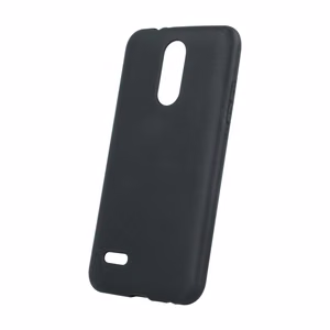 Matinis TPU dėklas Huawei P30 Lite juodos spalvos
