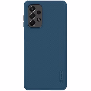 Nillkin Super Frosted Shield Pro прочный чехол для Samsung Galaxy A73 синий