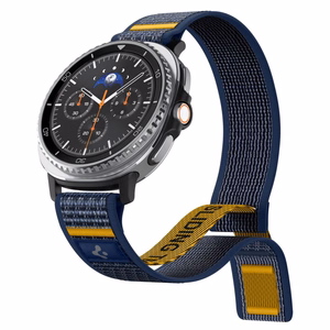 Spigen Athlex Air ремешок для Samsung Galaxy Watch 40/44/46 mm — темно-синий
