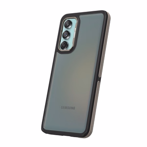 Crystal Black dėklas telefonui Samsung Galaxy M55 5G pilkas
