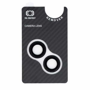 Grūdintas stiklas Tel Protect 3D objektyvo Aramid serija kamerai Iphone 14/14 Plus/16e (2 objektyvai)