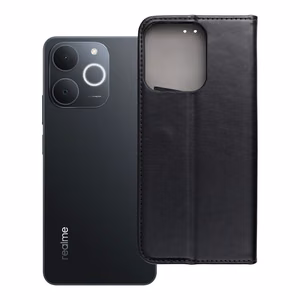SMART MAGNETO knygos tipo dėklas telefonui REALME NOTE 70 juodas