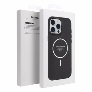 Чехол для Samsung S26 ULTRA Frame Mag Cover совместимый с MagSafe чёрный