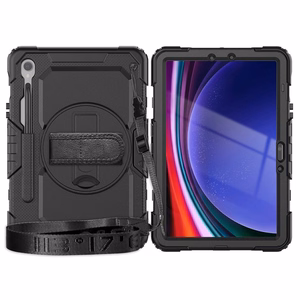 Tech-Protect Solid360 Case for Samsung Galaxy Tab S9 FE 10.9" X510 / X516B - Black