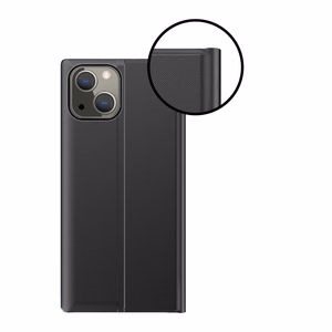 Sleep Case чехол-книжка со Smart Window для iPhone 13 mini синий