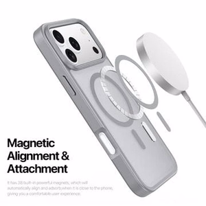 Dėklas Dux Ducis Yind Apple iPhone 17 Pro pilkas