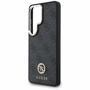Guess чехол 4G Big Rhinestone Triangle Strap MagSafe Samsung Galaxy S26 Ultra черный