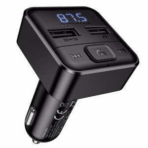 Borofone siųstuvas FM BC63 Selecto MP3, Bluetooth - 2xUSB - juodas