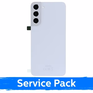 Galinis dangtelis suderinamas su Samsung S906 S22 Plus / Phantom balta / (Service Pack)