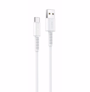 Yesido кабель CA120 180W USB/USB-C 1м PVC 2A белый