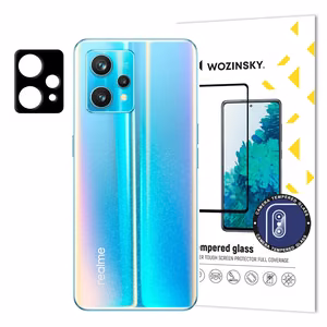 Wozinsky pilnas kameros stiklas 9H pilnas kameros grūdintas stiklas Realme 9 Pro + (9 Pro Plus)