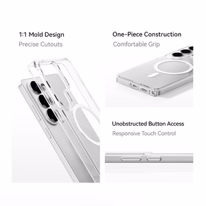 Rock Crystal Transparent Series магнитный чехол для Samsung Galaxy S26 Ultra прозрачный