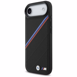 BMW M trispalvis metalinis logotipas magnetinis dėklas telefonui iPhone 17 Air - juodas