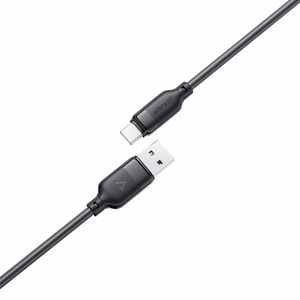 USB laidas Acefast C16-04 USB-A į USB-C 1.2m juodas