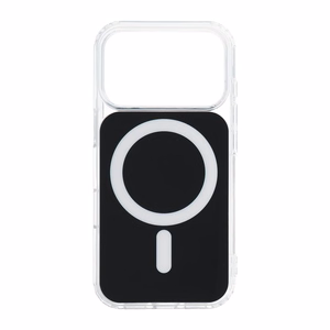 Чехол Samsung S26 ULTRA Clear Fusion Mag Cover совместимый с MagSafe черный