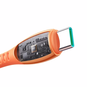 Joyroom S-A59 Vibrant Series 3A кабель USB-A — USB-C 1.2м оранжевый