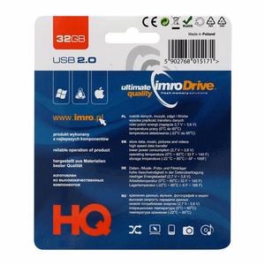 Imro pendrive 32GB USB 2.0 Black