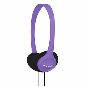 Koss KPH7v – wired on-ear headphones, violet