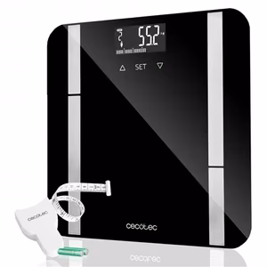 Cecotec Surface Precision 9450 Full Healthy – smart bathroom scale, up to 180 kg, 100 g precision, black