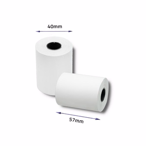 Qoltec 51899 Terminis ritinys 57 x 16 | 55g / m2 | 10 vnt. | Be BPA